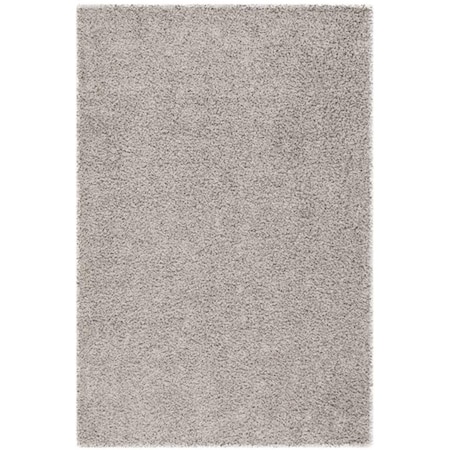 Safavieh SGA-Athens Shag 8 x 10 ft. Rectangle Area Rug Silver SGA119S-8